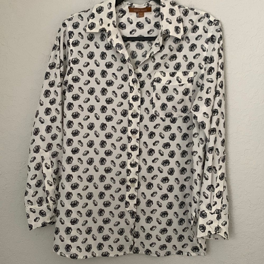 Ellen Tracy Blouse  Size S